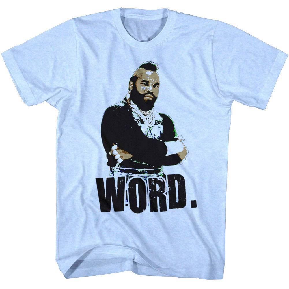 Mr T Word Men T Shirt XXL