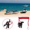 Stretchable Boat Safety Lanyard Kill Switch Red Surfing Spring Rope  Outboard Engine