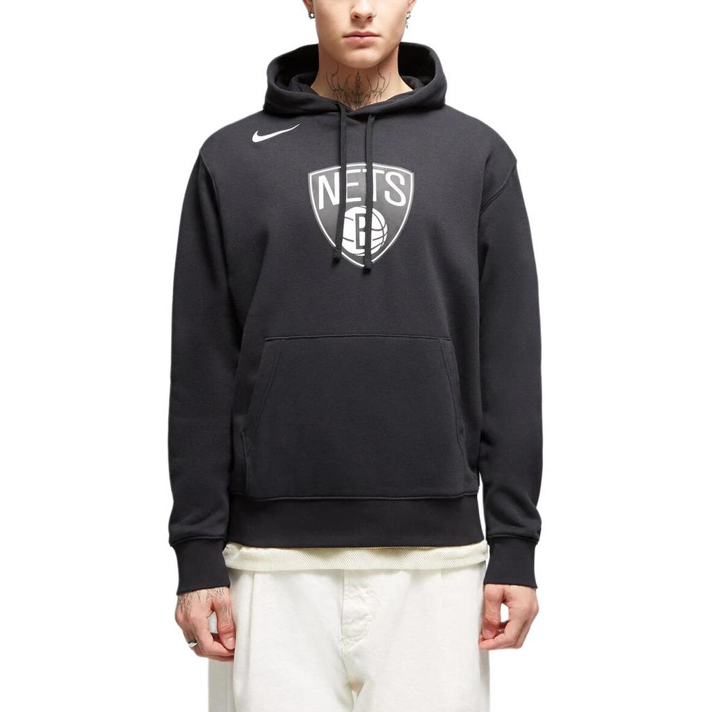 Nike Brooklyn Nets Club Men's Nike Nba Pullover Hoodie FB4744-010