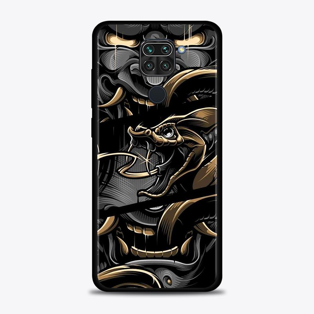 Terror Ghost Head Case For Xiaomi Redmi Note 11 10 9 8 7 Pro Max 9t 8t 9s Cover For Redmi 10 9 8 9c 9a 8a 7a