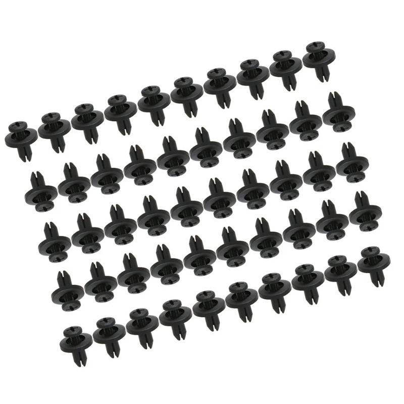 190ks Příchytky na autopříchytky Sada plastových úchytů Příchytka na panel pro automatické obložení Sada nýtů na nárazníky pro karoserii Svorka, blatník, plastová přezka na nárazník