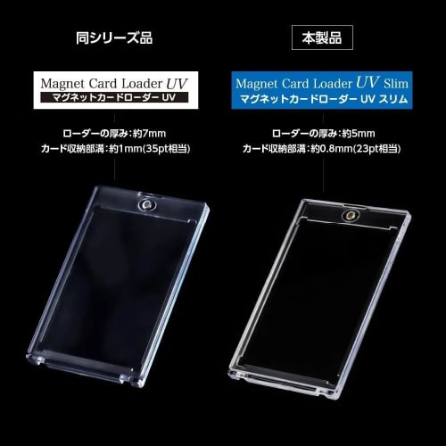 ANSER Magnetic Card Loader UV Slim (Set of 4, Clear)