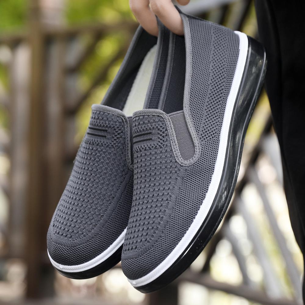 Men's Summer Breathable Mesh Casual Sneakers - Trendy, Versatile, Soft Sole Board Shoes