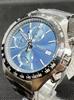 SEIKO SBTR029 Spirit SELECTION Chronograph Stainless Steel Watch Blue 39.8mm