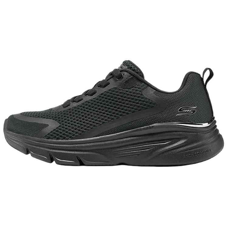 Skechers Bobs Arch Comfort Elev 8 Легкие Дышащие Прочные Универсальные Низкие Кроссовки для Бега Женские кроссовки Черный 117721-BBK 35