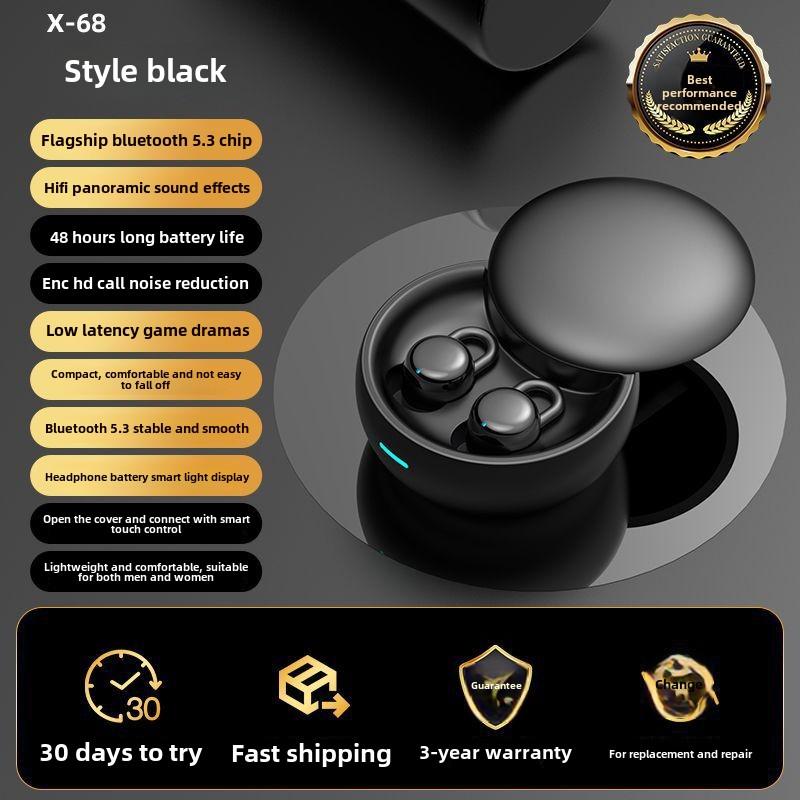 Sleep Headphones New Side Sleep Thin Wireless Bluetooth Mini Compact Long Battery Life