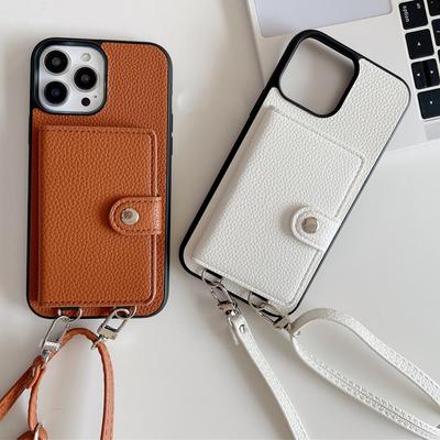 Flip Wallet Leather Crossbody Lanyard Phone Case For Iphone 14 Pro Max 11 12 13 Mini Xs X Xr 7 8 Plus Se Card Holder Stand Cover