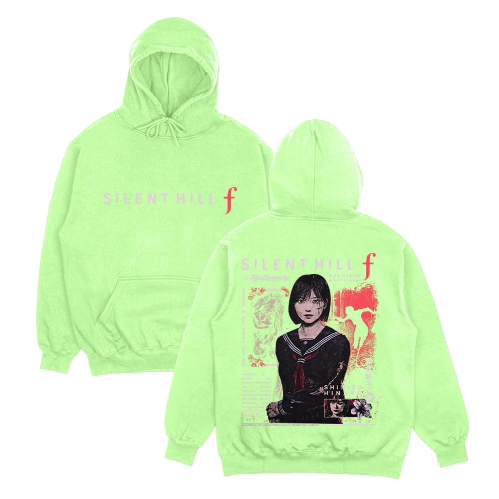 Silent Hill F Streetwear Gioco Horror Felpa Unisex Modello Estetico Retro Harajuku Felpe a Manica Lunga Felpa Estetica Gotica