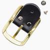 Classical Metal Belt Buckle Single Prong Belt Buckles Birthday Gifts for Unisex Men Belt Buckle Replacement Belt Buckle