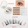 Buttermilk - Volume Crisscross Magnetic False Eyelashes with Applicator Clip