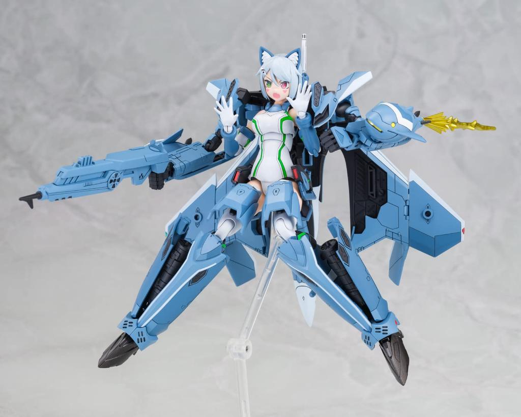 Aoshima Bunka Kyozai VFG Macross Delta Kairos SP Height 155mm plastic model VF-31A approx. Color-coded MC-11