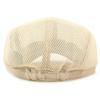 Ht4832 Beret Cap Spring Summer Sun Hat Cap For Men Women Breathable Mesh Trucker Cap Solid Plain Ivy Flat Cap Male Female Berets