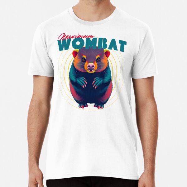 

Maximum Wombat TShirt Made in Australia Unisex T-Shirt M