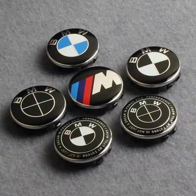 FA5For F15 F25 F26 E83 E84 X1 F31 F49 M E62 F10 F20 F30 F40 4pcs 56/60MM Wheel Center Caps Hub Car Rims Dust-proof Cover Hubcap
