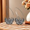 Urocze Kolczyki Motylki Vintage Delikatny Modny Wiszący Design Idealne Damskie Dodatki do Codziennej Dekoracji i Kreatywny Prezent