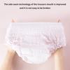 L/Xl 3Pcs/Bag Disposable Menstrual Pad Underpants For Adult Women Breathable Quick Absorption Period Panties Postpartum Use
