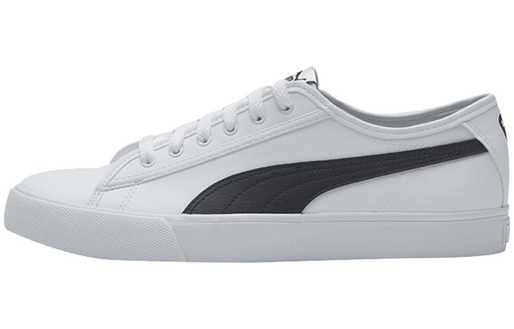 PUMA Bari Fs Sl White Unisex  White Black  372729-02 35.5