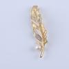 Luxury Atmospheric Freshwater Pearl Brooch Corsage Simple Pin Sweater Women's Coat  Accessories Fashion Jewelry Brooches