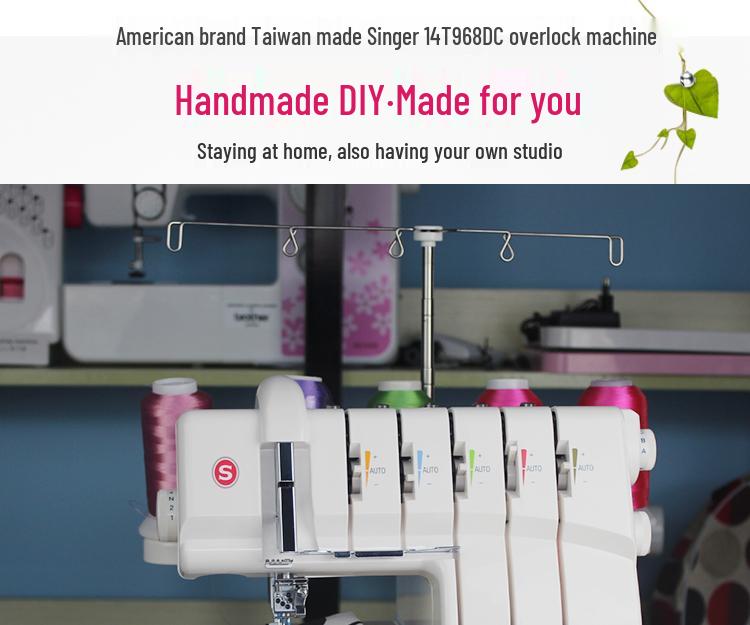 Singer 968 Overlock and Three-Needle, Four-Thread Coverstitch Serger for Household Sewing
