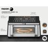 Friteuse sans huile - FAGOR - FG10AF - 11L - 2400W - Double cuve - Ecran digital - 8 programmes - Airfryer famille