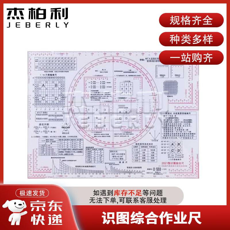Jaybell Map Reading and Topography Ruler
