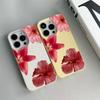 Red Lily Phone Case Suitable For IPhone 17 Pro Max Air 16 15 Plus 14 13 12 11 Case Cover Funda For IPhone 16 15 14 Plus Case