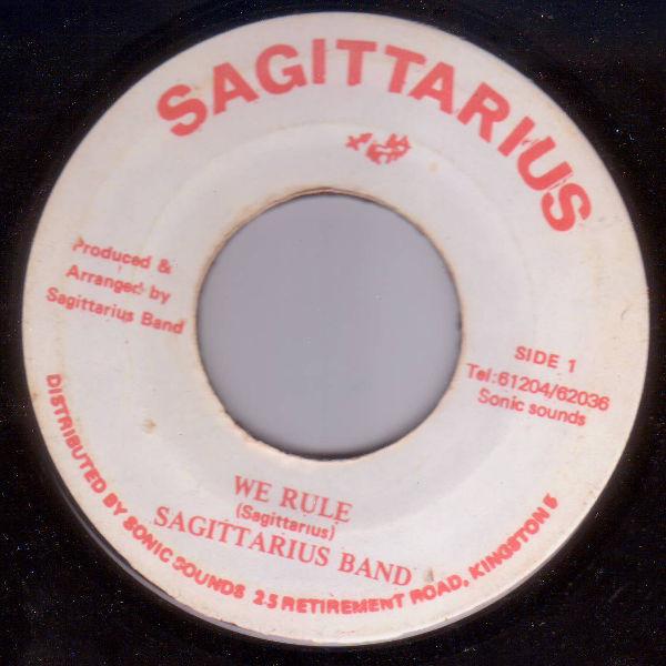 

7inch Record SAGITTARIUS BAND We Rule NONE Sagittarius Jamaica Reggae Ska Dub Used