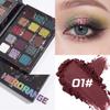 Herorange Underground 15 Shades Eyeshadow Palette Matte Metallic Glitter Gothic Smoky Eye Makeup for Beginners