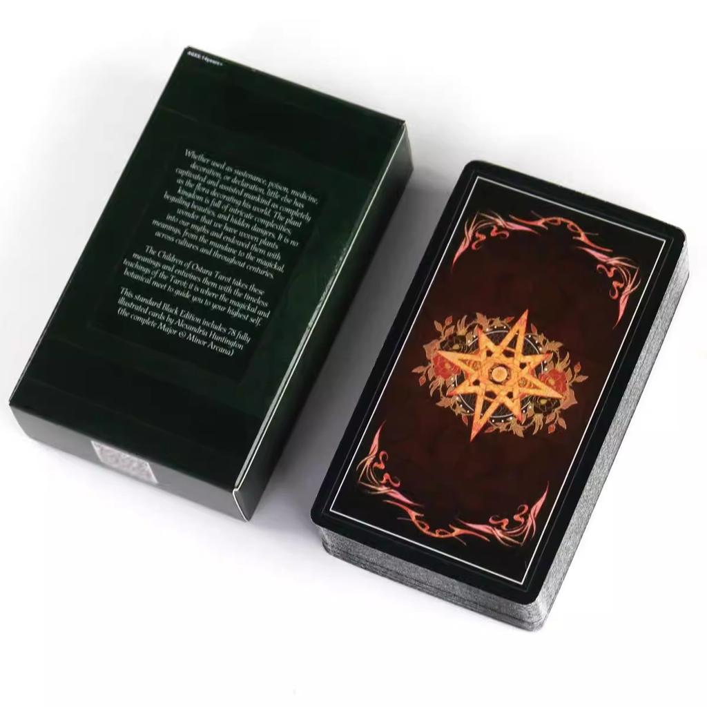 Les Enfants d'Ostara Cartes de Tarot Versions Anglaises Jeu de Société pour Fête