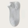 Female Spring and Summer Thin Cotton Mesh Breathable with Shallow Mouth Socks