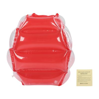 Inflatable Bubble Ball Safe PVC Body Bumper Bubble Bounce Ball for Family Gathering Picnic Camping Red