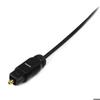 Câble Toslink (SPDIF) Audio Numérique Optique - 4,5 m - Métal Plaqué Or - STARTECH