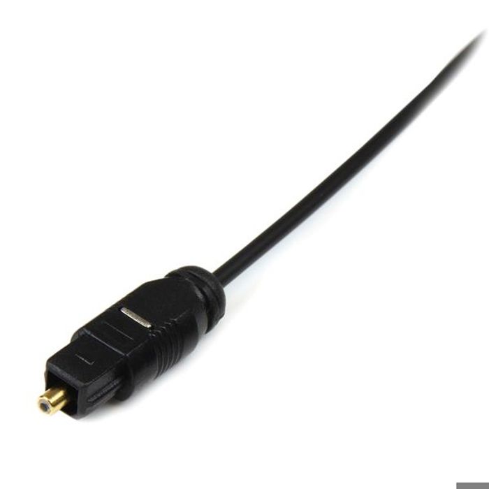 Câble Toslink (SPDIF) Audio Numérique Optique - 4,5 m - Métal Plaqué Or - STARTECH