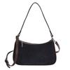 Simple Solid Color Texture One Shoulder Bags 2026 Women's New Autumn Winter Retro Faux Suede Handbags Versatile Messenger Bag