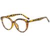 Retro sunshade sunglasses women's trendy round face thin cat eye glasses fashion street shot high-end European and American sunglasses
