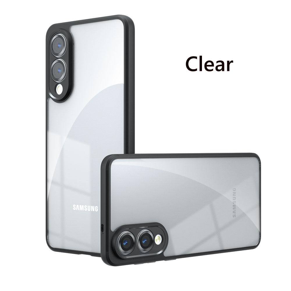 Airbag Super Protection Soft TPU+PC Clear Matte Back Cover For For Samsung Galaxy S25 Edge S25Edge 5G Phone Case