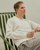 DEVERRMAN Textured Polo Knit (White)