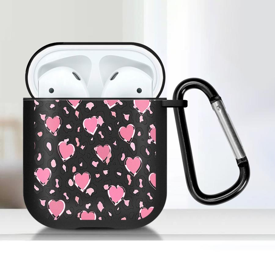 Pouzdro Pro Airpods Pro Pro2 Pro3 4 1 2 3 Pouzdra na sluchátka Kryt Růžový Leopardí Vzor