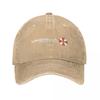 Resident Umbrella Corp Eviled Baseball Caps Casual Distressed Denim Game Snapback Hat Unisex Outdoor Workouts Hats Cap