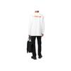 Y-3 FW22 Logo Print Crew Neck Long Sleeve T-Shirt Men Tops White HT4733
