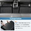 New Yaris Floor Yairs 3D TPE Car Stain Easy To Car 3D Abrasion Waterproof Custom Protective Set Yaris Floor Mats, Vehicle-specific Design, Exclusive,