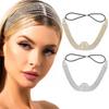 Bling Rhinestone Chain Head Jewelry Fashion Princess Headpieces  Daily Banquet Wedding Photo