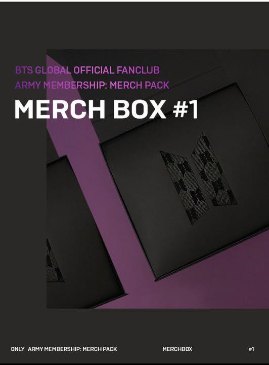[USED] Sold Out BTS Merch Box 1 Blanket Etc.