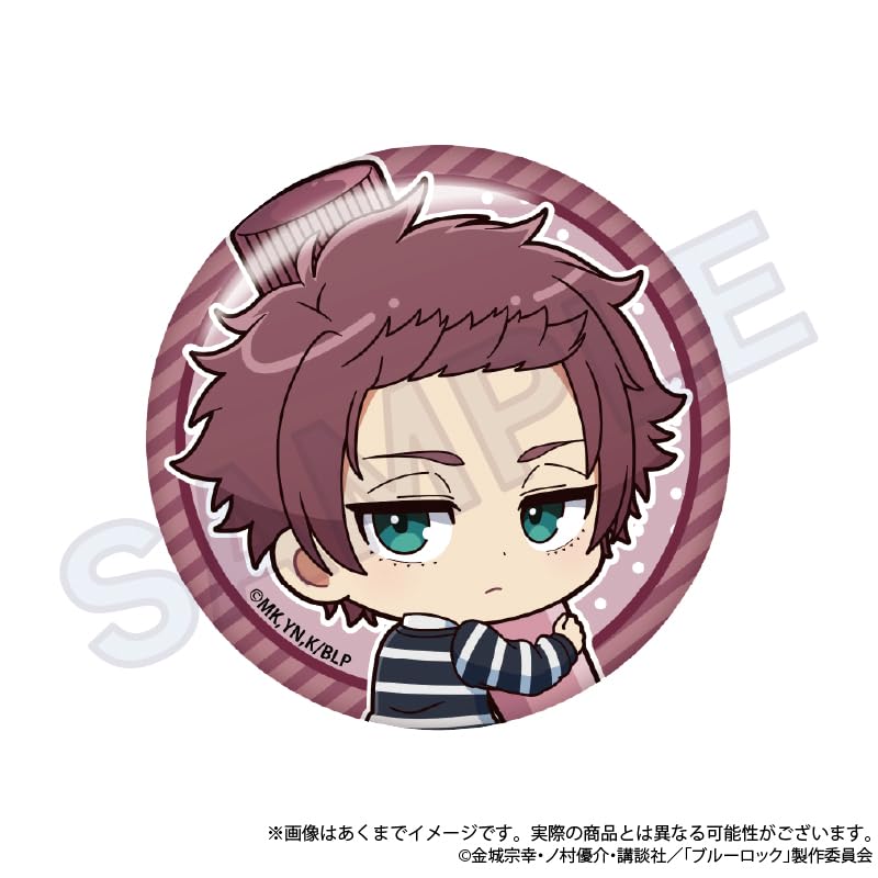 Blue Lock Trading Mini Character Can Badge Oekakikcho Box Ver. 8-piece