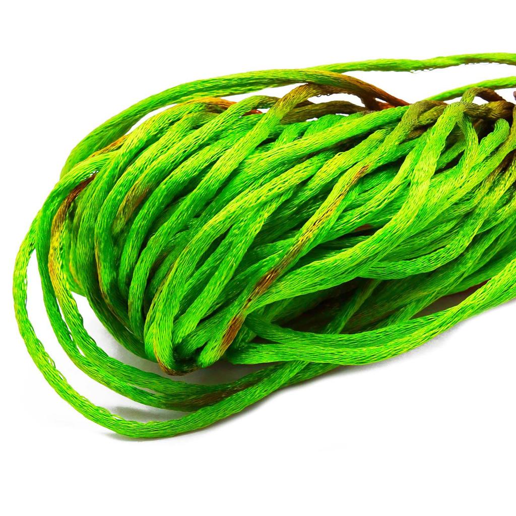 25 Yards Knot Nylon Braided Cord Macrame Beading DIY Rattail String Kumihimo
