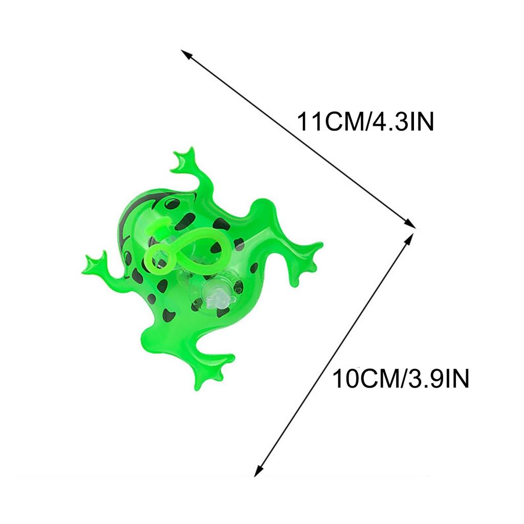 Glowing Inflatable Green Bouncing Frog Toad Ballon Jungle Animal Toy Funny Kids Party Gift Birthday Wedding Decoration