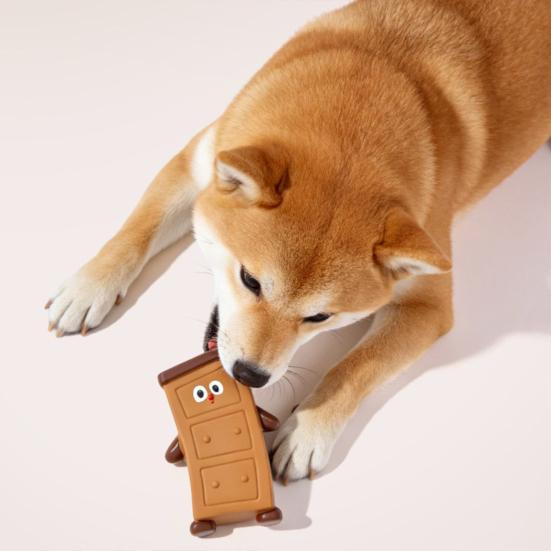Pet Toy Squeeze Sound Dog Chew Toy Furniture Shapes Latex Bite-Resistant Molar Teeth Cleaning Tartar Remover Chew Toy