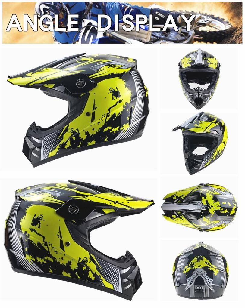 Kask do handlu transgranicznego do jazdy, kolarstwa górskiego, pojazdów plażowych, zjazdów i gokartów dla młodzieży