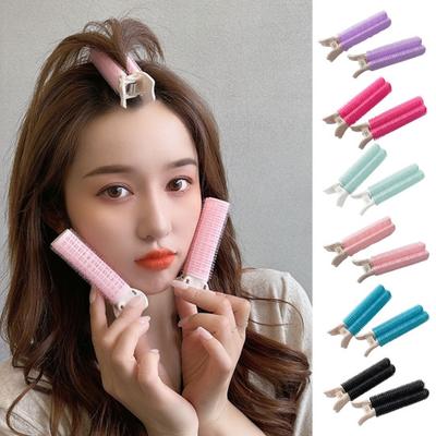 2 Pcs Hair Volumizing Clips Heatless Seamless Instant Increase Hair Volume DIY Puffy Hair Non-electric Hair Curlers Hair Styling Tool