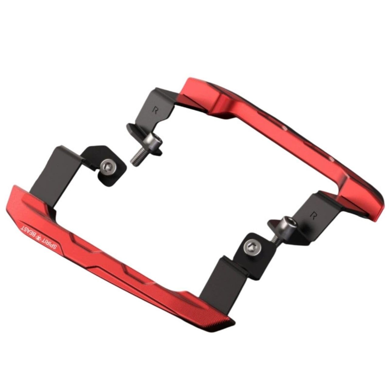 

SEVEN EBISU Tandem Bar for and Custom Grab Bars and Pair Grips YZF-R25, YZF-R3, MT-25, MT-03 (Red)